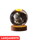 Luminária 3D Personalizável - Com a Foto do seu Gato