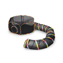 Túnel Portátil com Barraca para Gatos