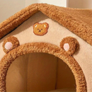 Casa Ursinho Desmontável para Gatos