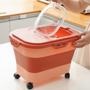 Caixa Dobrável para Armazenamento de Ração