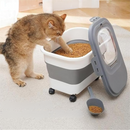 Caixa Dobrável para Armazenamento de Ração