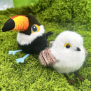 Brinquedo Pássaro Elétrico Recarregável para Gatos